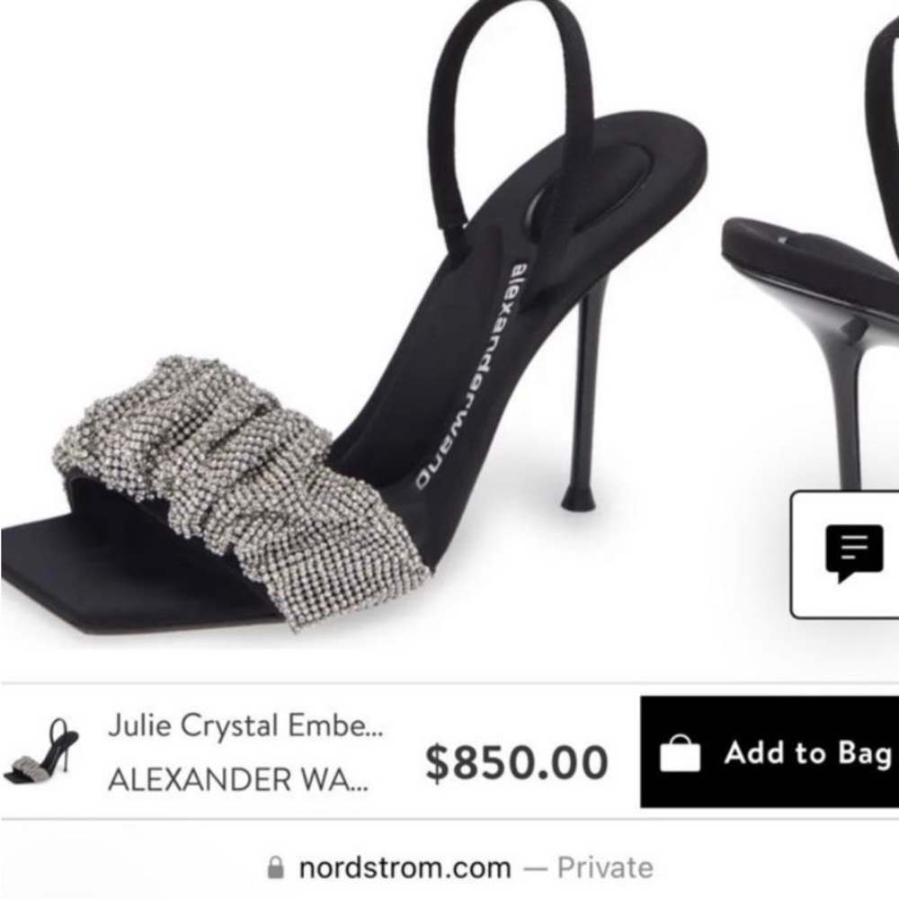Alexander Wang Julie Crystal Heels